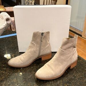 Caslon Beige Ankle Boots